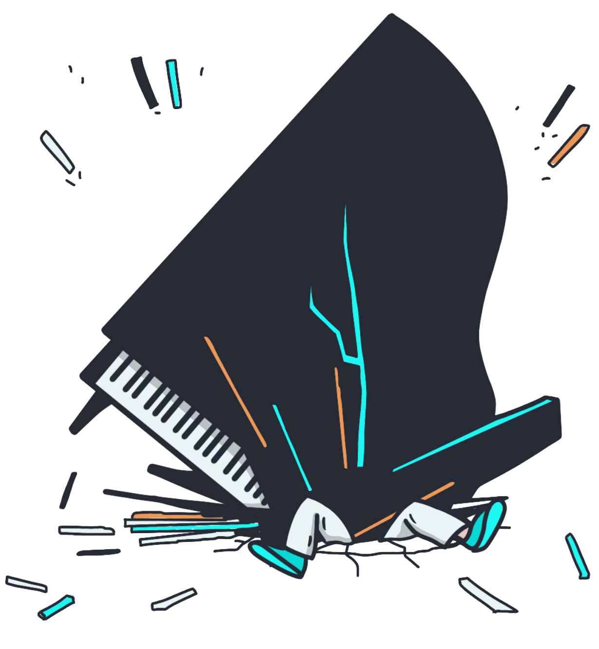 Vidago Accidente con Piano